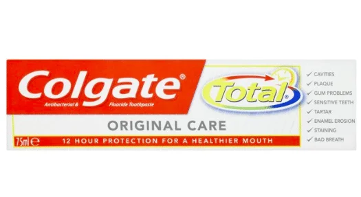 Colgate total toothpaste