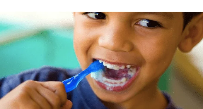 Making sure your child brushes