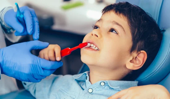 Talk to the pediatric dentist beforehand